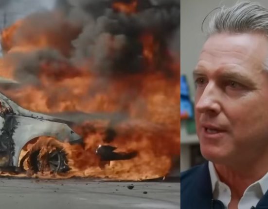 chaos-in-la-continues:-rioters-attack-ice,-police-as-leaders-condemn-enforcement